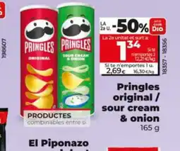 Dia PRINGLES original/ sour cream & onion oferta