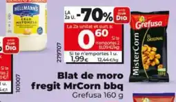 Dia GREFUSA Blat de moro fregit MrCorn bbq oferta