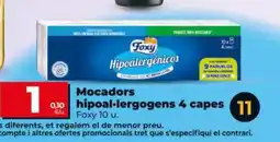 Dia FOXY Mocadors hipoal·lergogens 4 capes oferta