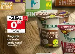 Dia VEGEDIA Beguda de soja amb calci oferta
