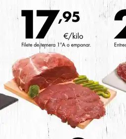 Supermercados Lupa Filete de ternera 1°A o empanar oferta