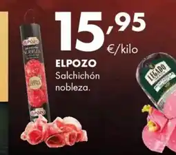 Supermercados Lupa ELPOZO Salchichón nobleza oferta