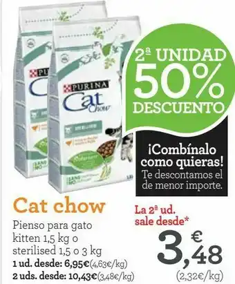 TiendAnimal Cat how pienso para gato kitten oferta