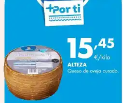 Supermercados Lupa ALTEZA Queso de oveja curado oferta