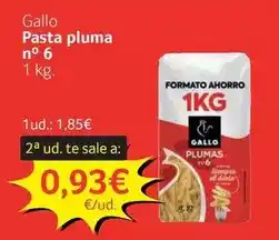 GM Cash & Carry Gallo - pasta pluma no 6 oferta