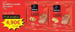 GM Cash & Carry Gallo - tortellini o ravioli con carne oferta