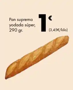 Supermercados Lupa Pan suprema yodada súper oferta