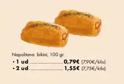 Supermercados Lupa Napolitana bikini oferta