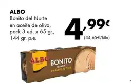 Supermercados Lupa ALBO Bonito del Norte en aceite de oliva oferta