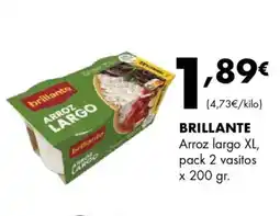 Supermercados Lupa BRILLANTE Arroz largo XL oferta