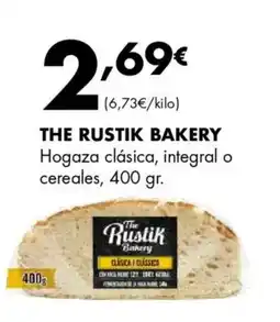 Supermercados Lupa THE RUSTIK BAKERY Hogaza clásica, integral o cereales oferta