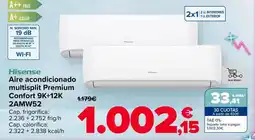 Carrefour Hisense - aire acondicionado multisplit premium confort oferta