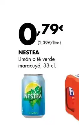 Supermercados Lupa NESTEA Limón o té verde maracuyá oferta
