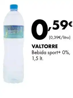 Supermercados Lupa VALTORRE Bebida sport+ 0% oferta