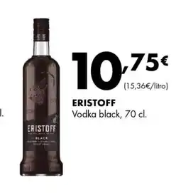 Supermercados Lupa ERISTOFF Vodka black oferta