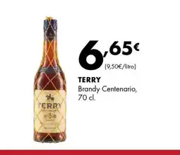 Supermercados Lupa TERRY Brandy Centenario oferta