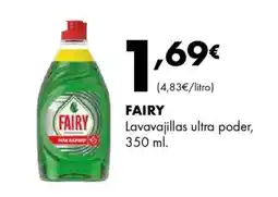 Supermercados Lupa FAIRY Lavavajillas ultra poder oferta