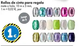 TEDi Rollos de cinta para regalo oferta