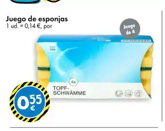 TEDi Juego de esponjas oferta