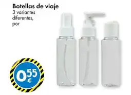 TEDi Botellas de viaje oferta