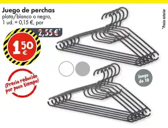 TEDi Juego de perchas oferta