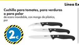 TEDi Cuchillo para tomates, para verduras o para pelar oferta
