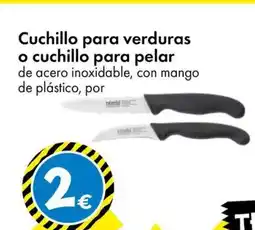 TEDi Cuchillo para verduras o cuchillo para pelar oferta