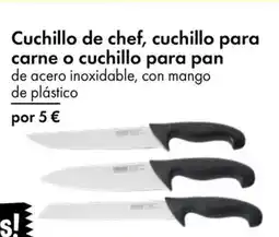 TEDi Cuchillo de chef, cuchillo para carne o cuchillo para pan oferta