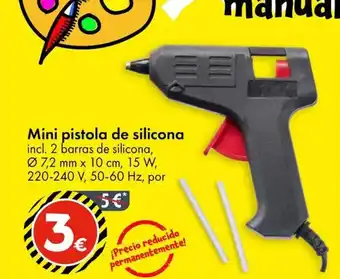 TEDi Mini pistola de silicona oferta