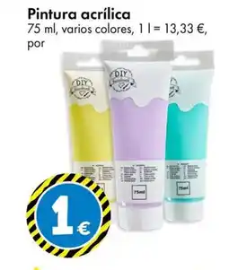TEDi Pintura acrílica oferta