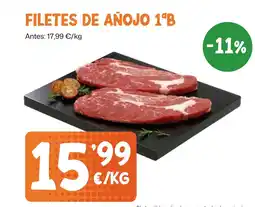 AhorraMas Filetes de añojo 1ºb oferta