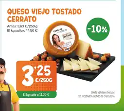 AhorraMas Queso viejo tostado cerrato oferta