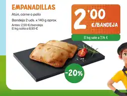 AhorraMas Empanadillas oferta