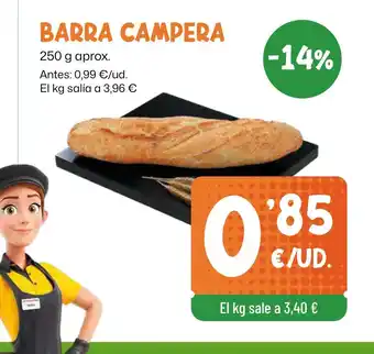 AhorraMas Barra campera oferta