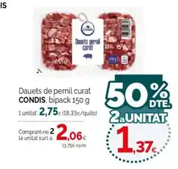 Condis CONDIS Dauets de pernil curat oferta