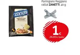 Condis ZANETTI Parmigiano Reggiano ratllat oferta