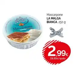 Condis LA MALGA BIANCAMascarpone oferta