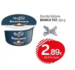 Condis BIANCA TGT Burrata italiana oferta