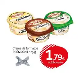 Condis PRÉSIDENT Crema de formatge oferta