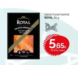 Condis ROYAL Salmó fumat marinat oferta