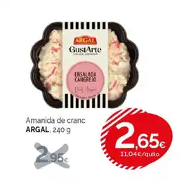Condis ARGAL Amanida de cranc oferta