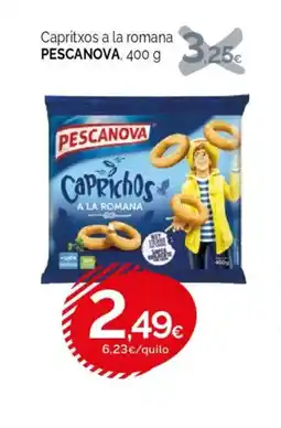 Condis PESCANOVA Capritxos a la romana oferta