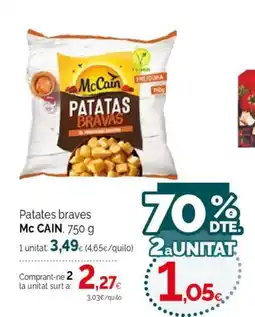 Condis MCCAIN Patates braves oferta