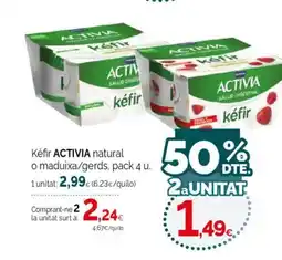 Condis ACTIVIA Kéfir natural o maduixa/gerds oferta