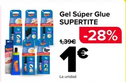 Carrefour SUPERTITE Gel Súper Glue oferta