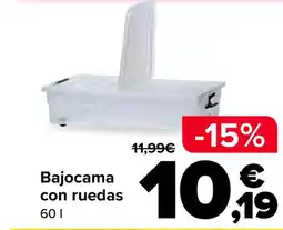 Carrefour Bajocama con ruedas oferta