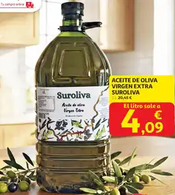 Alcampo SUROLIVA Aceite de oliva virgen extra oferta