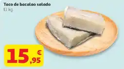 Alcampo Taco de bacalao salado oferta