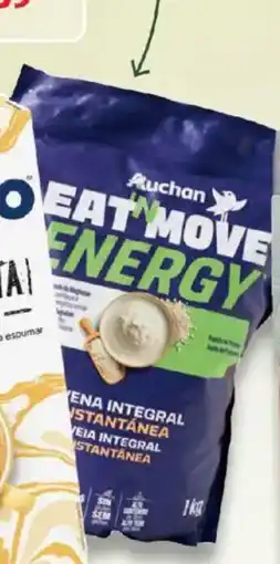 Alcampo AUCHAN EAT'N MOVE Avena integral instantánea oferta