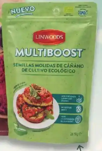 Alcampo LINWOODS Semillas molidas de cáñamo bio oferta